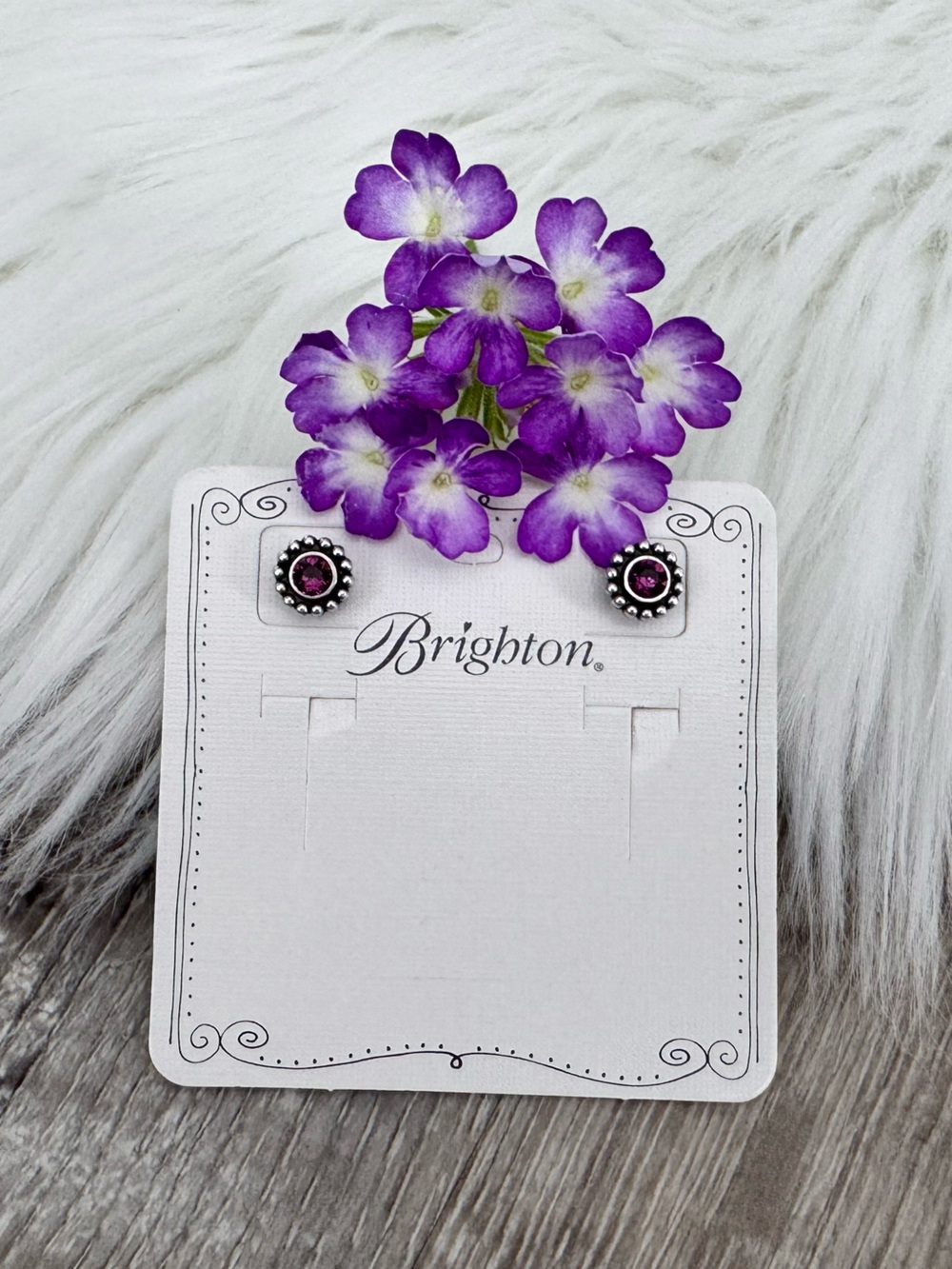 💜BRIGHTON Amethyst Twinkle Mini Post Earrings